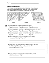 Geometry: Decision Making (Gr. 3)